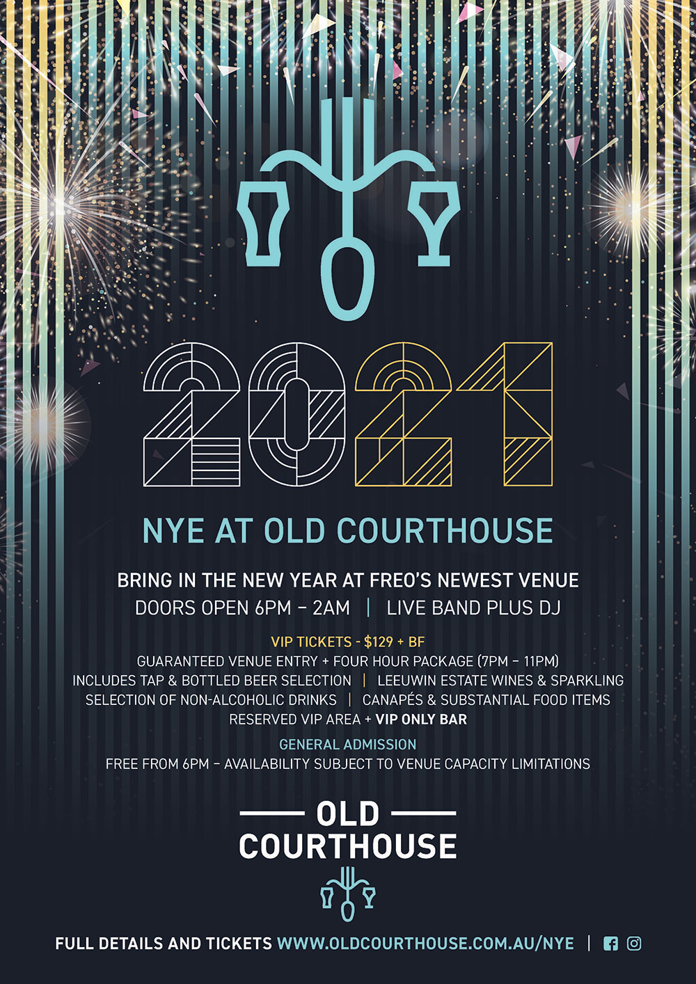 New Year's eve - Old Courthouse Fremantle