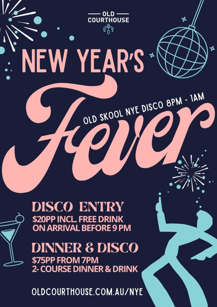 New Years Eve at the Old Courthouse Fremantle, 2025